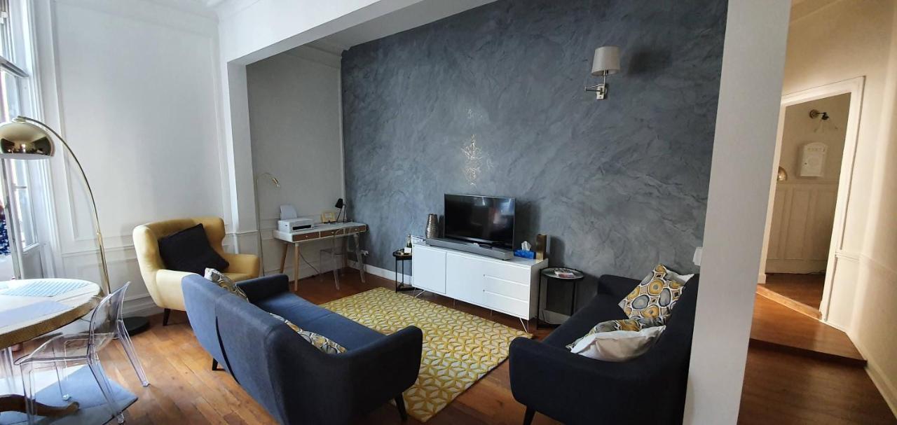 L'Ecu : Un Haussmannien Accueillant! Apartment Reims Bagian luar foto